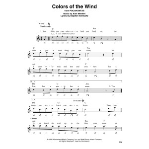 Colors Of The Wind (from Pocahontas)